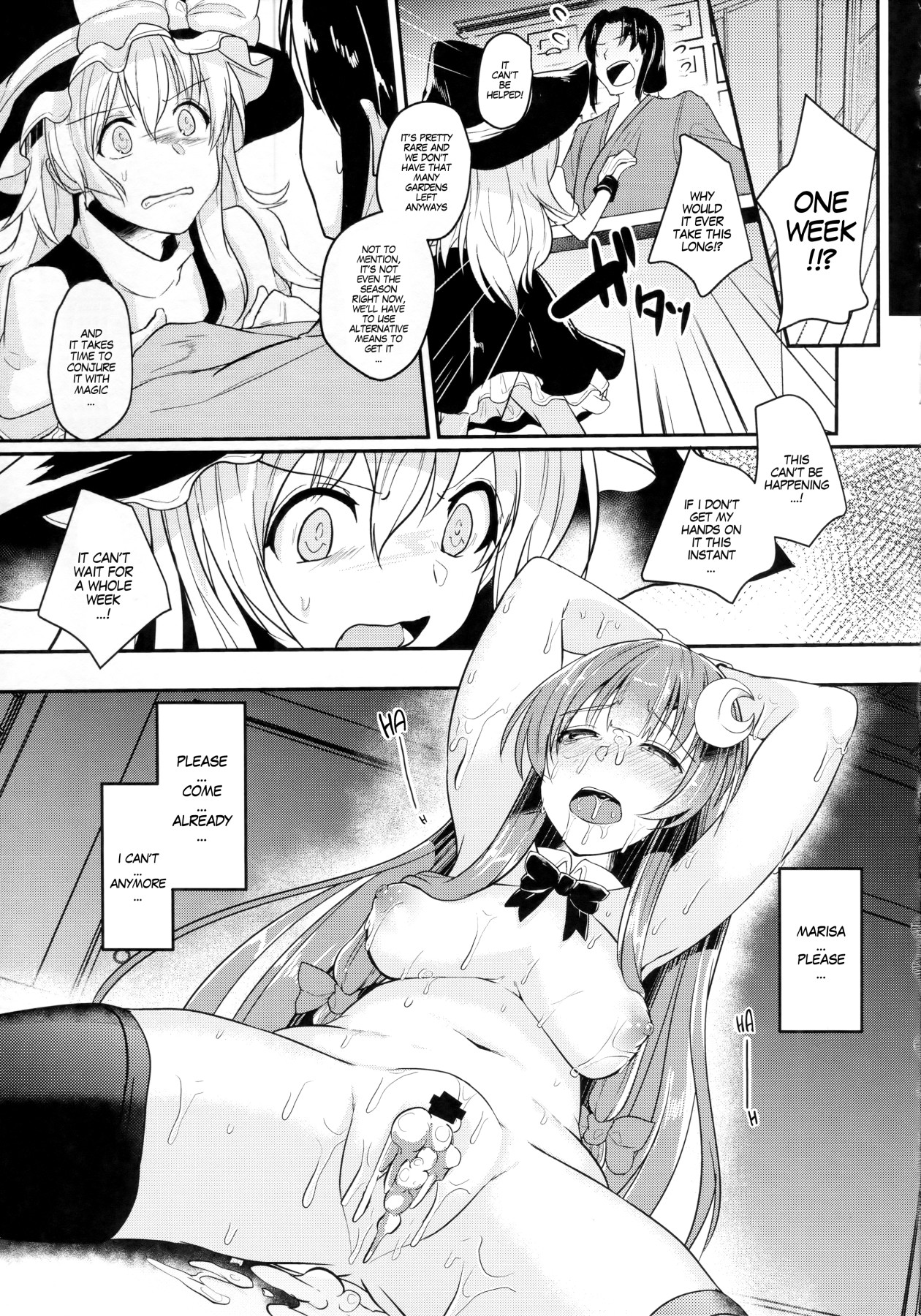 Hentai Manga Comic-Patchouli As A Substitute-Read-20